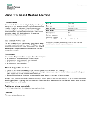 使用 HPE AI 和机器学习